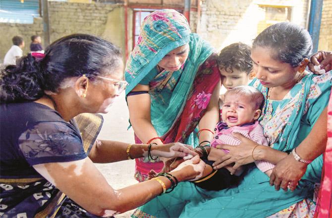 BMC has started vaccination campaign to prevent measles. (file photo)