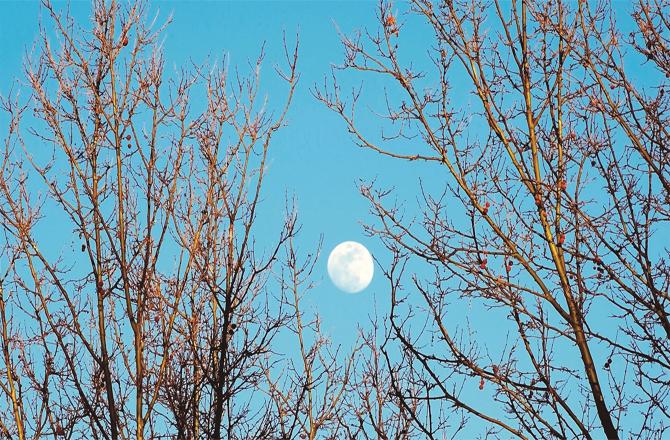 This happens because the positions of the moon and the sun change in the sky; Photo: INN
