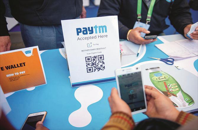 Growth in Paytm M`s business