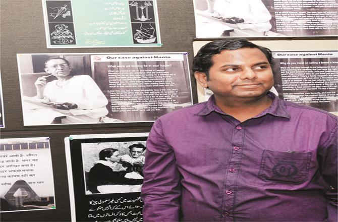 Young fiction writer Shadab Rasheed has established an identity in literary journalism along with fiction writing; Photo: INN
