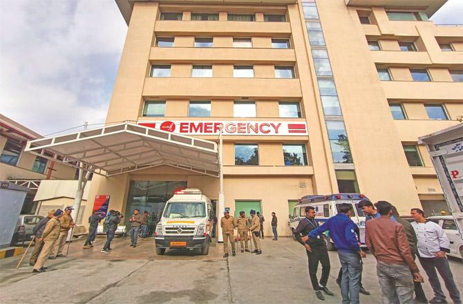 Max Hospital in Dehradun where Rishabh Pant is undergoing treatment (PTI)