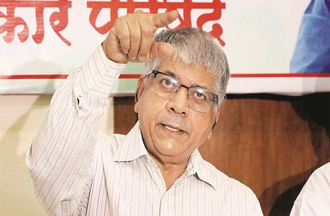 Vinchit Bahujan Aghadi Chief Prakash Ambedkar