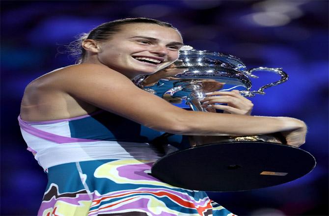 Aryna Sabalenka won her first Grand Slam title