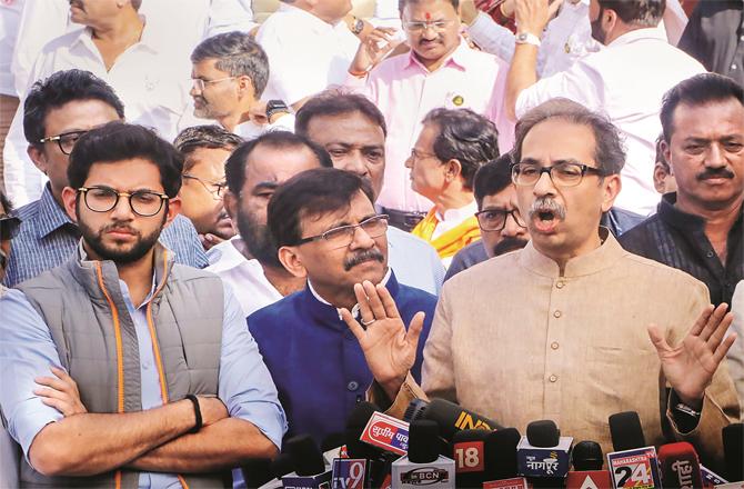 Former Chief Minister Uddhav Thackeray; Photo: INN