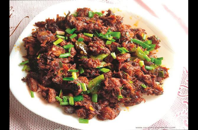Mutton Chilli Fry. Photo : INN