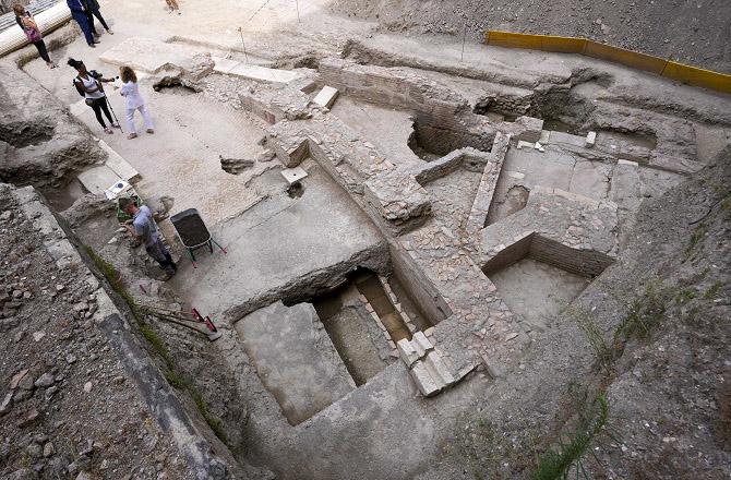 Theater of the Roman Emperor Nero. Photo: PTI