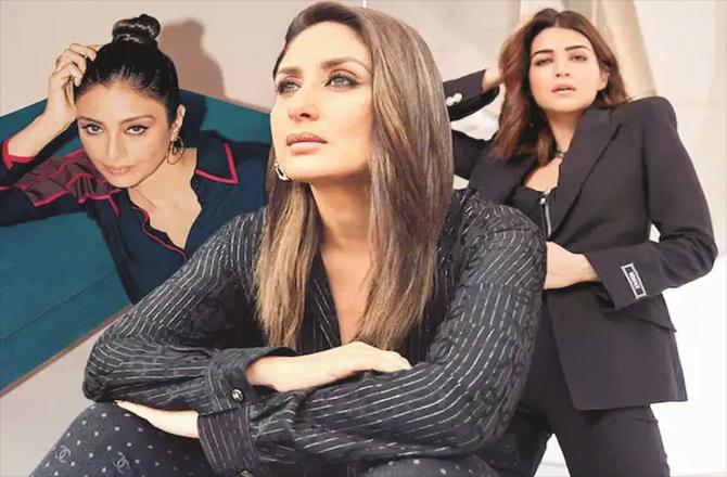 Kareena Kapoor, Tabu y Kirti Sanon se verán juntas en la película `The Crew`