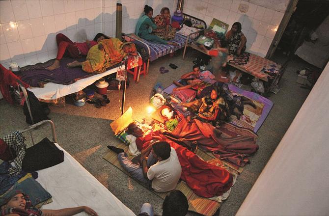 A view of a hospital in Dhaka, the capital of Bangladesh. (Photo courtesy: Dhaka Tribune)