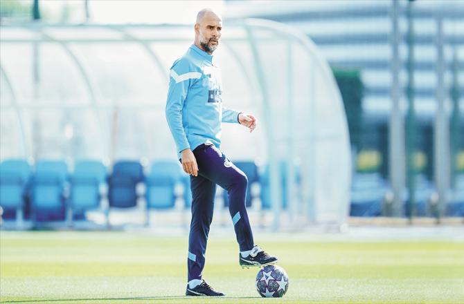 City manager Pep Guardiola