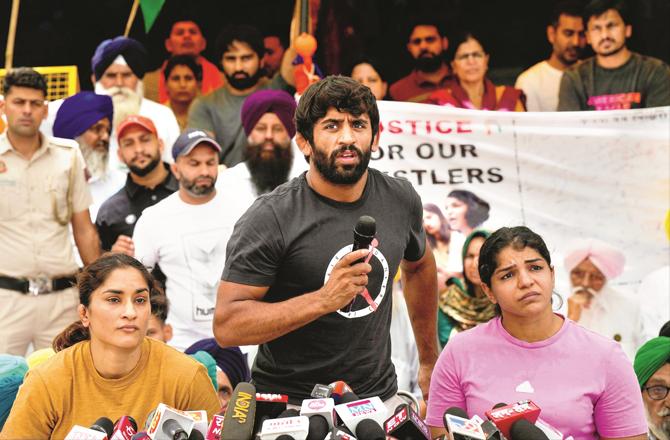 Society has not yet come forward on the issue of female wrestlers