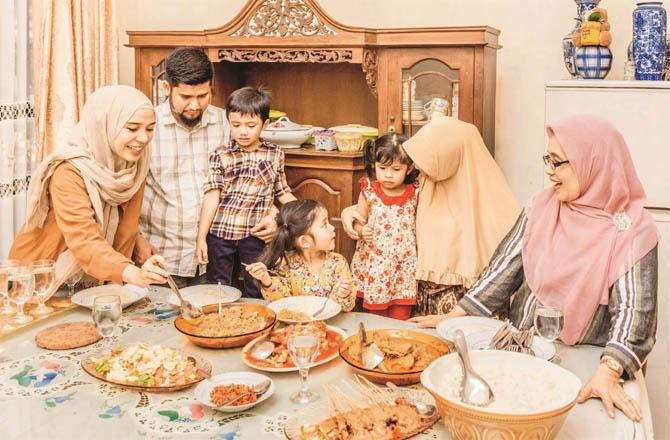 On the occasion of Eid-ul-Azha, every house decorates the table with new dishes