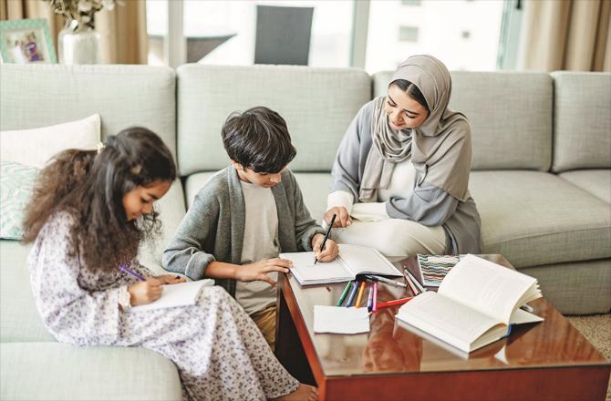 Buy all the school supplies for kids because seeing new things makes kids happy and go to school happily.