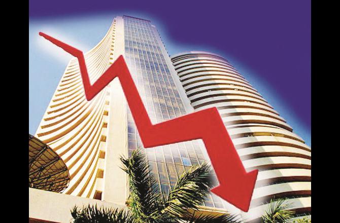 There was a bearish trend in the domestic share market on Thursday