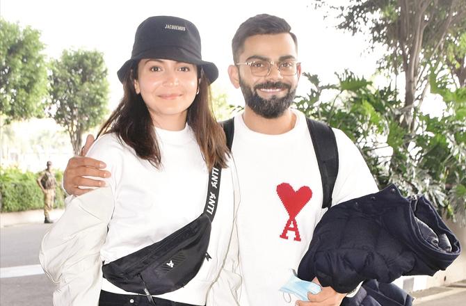 Virat Kohli and Anushka Sharma