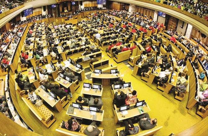A majority in South Africa`s parliament supported the anti-Israel bill.