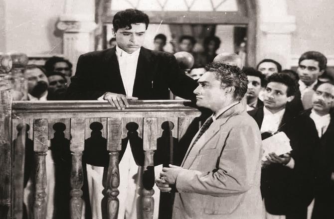 Ashok Kumar`s performance in the film `Kanoon` was much appreciated