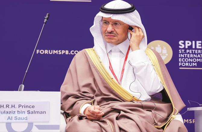 Saudi Arabia`s Minister of Energy Prince Abdulaziz bin Salman (file photo)