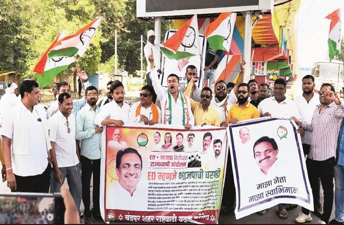 NCP workers wanted to go to Mumbai but Jayant Patil appealed them not to do so