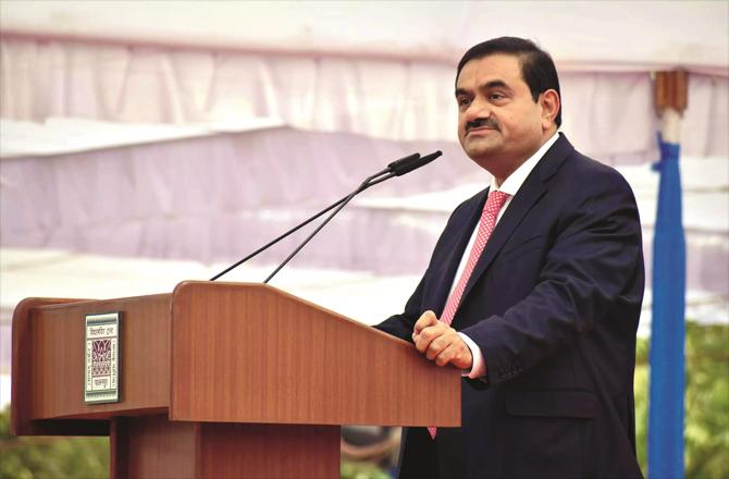 Gautam Adani has reached the 18th position in Bloomberg`s list of richest businessmen. File Photo