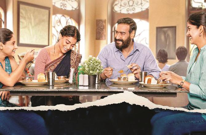 A scene from Ajay Devgn`s movie `Drishyam 2`