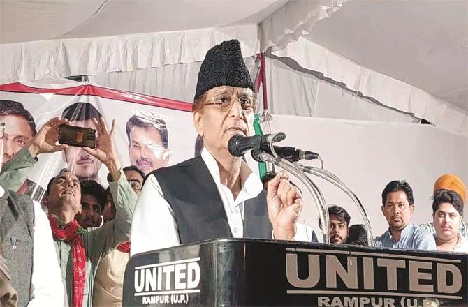 Senior Samajwadi Party leader Muhammad Azam Khan who is constantly on the target of the BJP government