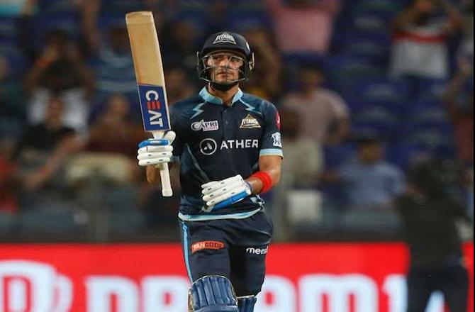 Gujarat batsman Shubman Gill made the team the winner by scoring a century against Bangalore