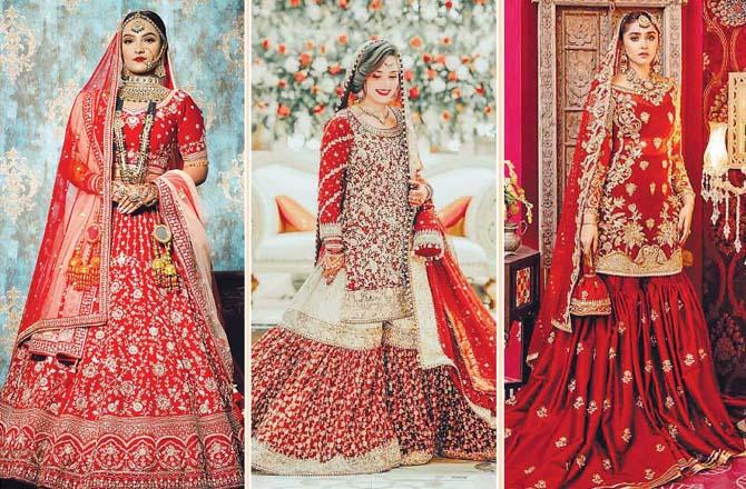 With the passage of time, there has been a change in the cut of the wedding dress, but its traditional style still remains