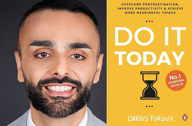 کتاب کا نام : ڈُو اِٹ ٹوڈے(Do It Today)۔مصنف: داریئس فورؤکس(Darius Foroux): اس کتاب کے مصنف داریئس فورؤکس ہیں۔ اگر آپ ٹال مٹول اور تاخیر کے رویہ سے چھٹکارا چاہتے ہیں اور نتیجہ خیز کام انجام دینا چاہتے ہیں تو اس کتاب کا مطالعہ مفید ثابت ہوسکتا ہے۔ &rsquo;امیزون ڈاٹ اِن &lsquo; پر اس۱۷۱؍صفحات کی ضخامت والی کتاب کے پیپر بیک ایڈیشن کی قیمت۱۲۷؍روپےا ور کنڈل ایڈیشن کی قیمت۴۹؍ روپے ہے۔&nbsp;