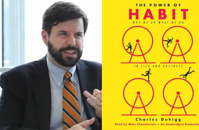 کتاب کا نام : دی پاور آف ہیبٹ(The Power of Habit)۔مصنف: چارلز ڈُوہِگ(Charles Duhigg): چارلز ڈُوہِگ نیویارک ٹائمز کے سابق بزنس رپورٹر اور نیویارکر میگزین کے قلمکار ہیں۔ اس کتاب میں انہوں نے عادت کو موضوع بنایا ہے۔ عادت کس طرح &nbsp;انسانی دماغ میں ہوتی ہے اور اسےکس طرح بدلا جاسکتاہے یہ انہوں نے بخوبی بتایا ہے۔ اس کتاب کا انگریزی -ہندی ورژن امیزون اور فلپ کارٹ پر موجود ہے۔&nbsp;