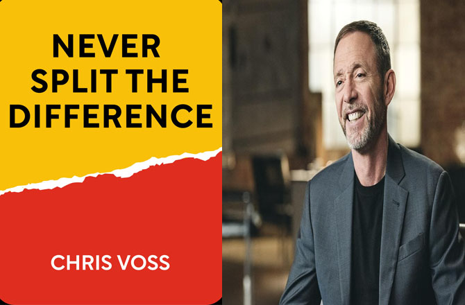 کتاب کا نام: نیور اسپلٹ دی ڈِفرنس (Never Split The Difference)۔ مصنف: کرس ووس (&nbsp;Chris Voss):کتاب کے مصنف ماضی میں ایف بی آئی کے مصالحت کار رہ چکے ہیں۔ کرس نےاس کتاب میں &rsquo;نیگوشی ایشن&lsquo;(مصالحتی بات چیت/کاروباری گفت و شنید) کے فن اور اہمیت پر روشنی ڈالی ہے۔ اس دلچسپ کتاب کا مطالعہ آپ کی گفتگو کی صلاحیت کو نکھارسکتا ہے۔ یہ کتاب امیزون پر مختلف ورژن میں &nbsp;دستیاب ہے۔