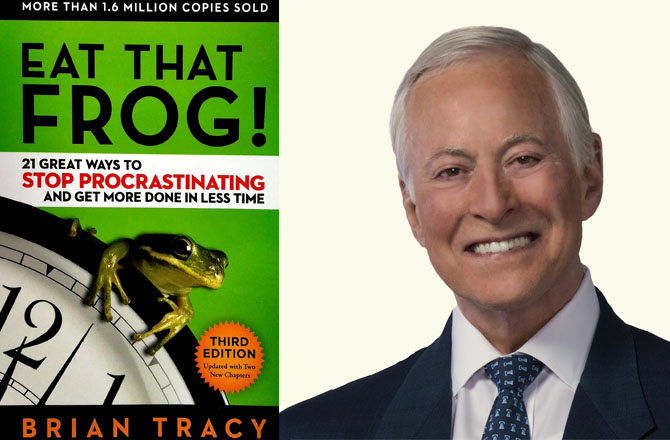 کتاب کا نام: ایٹ دی فروگ(Eat That Frog)۔ مصنف: برائن ٹریسی ( Brian Tracy): مصنف نے اپنی اس کتاب میں ٹال مٹول اور تاخیر کو بھگانے کے ۲۱؍ نسخے بتائے ہیں۔ اس کے ساتھ انہوں نے یہ بھی رہنمائی کی ہے کہ کس طرح کم وقت کا بھرپور استعمال کرتے ہوئے شاندار نتائج برآمد کئے جاسکتے ہیں۔ ۱۱۹؍ صفحات پر مشتمل یہ کتاب نوجوانوں کو ضرور پڑھنی چاہئے جو امیزون اور دیگر آن لائن اسٹورس پر دستیاب ہے۔&nbsp;