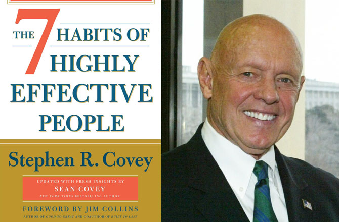 کتاب کا نام: سیون ہیبٹس آف ہائیلی ایفیکٹیو پیوپل( Seven Habits of Highly Effective People)۔ مصنف: اسٹیفن کووی (Stephen Covey): یہ کتاب اچھی عادتوں کے حیران کن نتائج کے متعلق رہنمائی کرتی ہے۔ اس میں بااثر افراد کی ۷؍ اہم عادات پر روشنی ڈالی گئی ہے، جنہیں اپناکر کوئی بھی بہتر اور خوشحال انسان بن سکتا ہے۔ یہ عادتیں کون سی ہیں؟ انہیں کیسے اپنایا جائے؟ &nbsp;یہ سب کچھ ۴۳۲؍ صفحات میں مصنف نے سمیٹنے کی بخوبی کوشش کی ہے۔ نوجوانوں کو یہ کتاب ضرور پڑھنی چاہئے۔&nbsp;