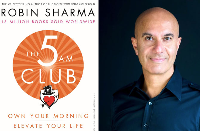 کتاب کا نام: دی فائیو ای ایم کلب(The Five AM Club)۔ مصنف: رابن شرما ( Robin Sharma): کتاب کے مصنف کا ماننا ہے کہ کامیاب افراد میں ایک بات یکساں ہوتی ہے اور وہ ہے ان کا جلد جاگنا۔ اس کتاب میں رابن شرما نے جلد اٹھنے اور کام و آرام میں توازن بنانے پر زور دیا ہے۔ آپ کس طرح جلد اٹھ کر دن کو کارآمد بناسکتے ہیں،اور کامیاب افراد کی وہ کون سی عادتیں اور معمول ہیں جنہیں اپناکر آپ بھی کامیاب بن سکتے ہیں،اس حوالے سے تفصیلی رہنمائی کی ہے۔&nbsp;