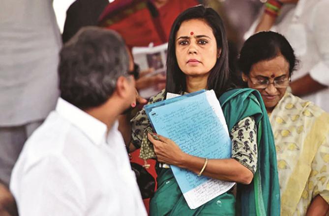 Has Mahua Moitra  been punished for asking questions against BJP, Prime Minister Modi and Adani? Photo: INN