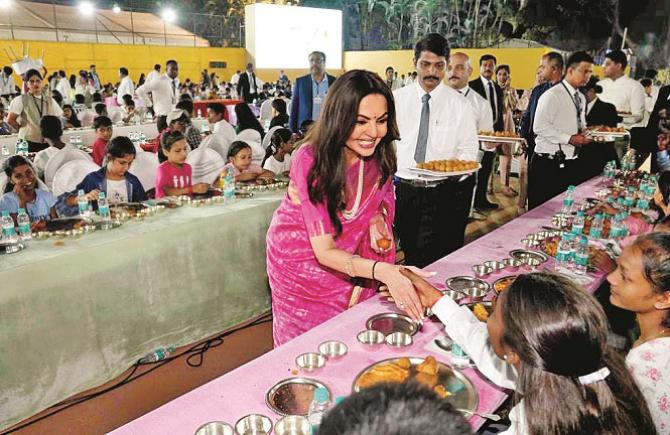 `Nita Mukesh Ambani Cultural Center` posted this photo on X. Photo: INN