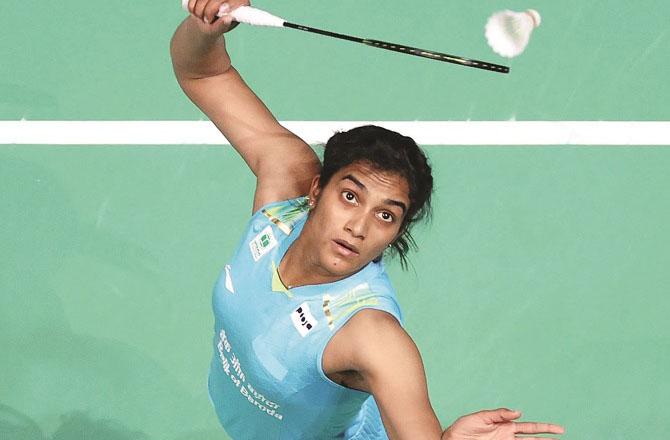 PV Sindhu won the match by playing brilliantly. Photo: INN