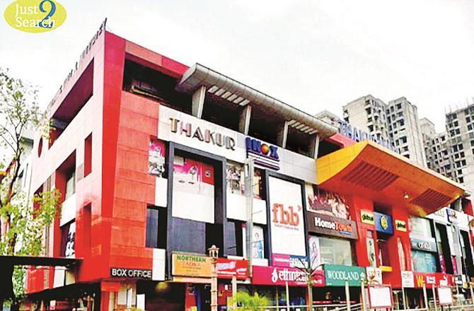 Thakur Mall located on the highway near Dahisar Checkpoint. Photo: INN