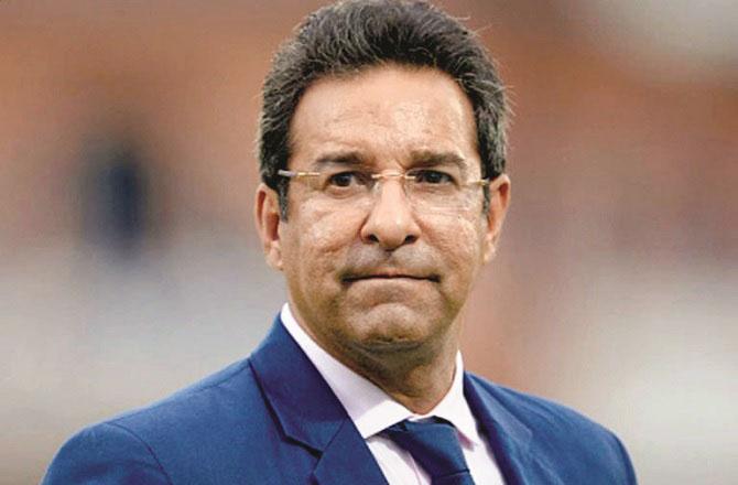 Wasim Akram. Photo: INN