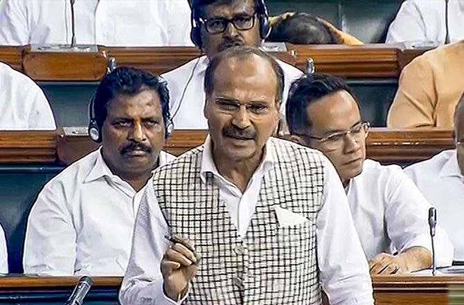 Congress leader Adhir Ranjan Chaudhary. Photo: PTI