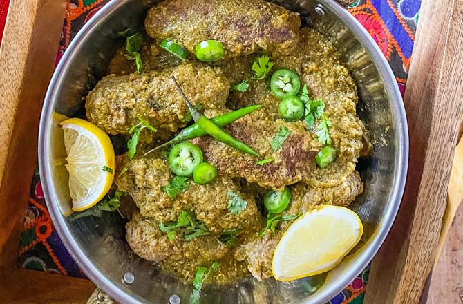 آج کا پکوان: چکن ہرا مسالا کباب