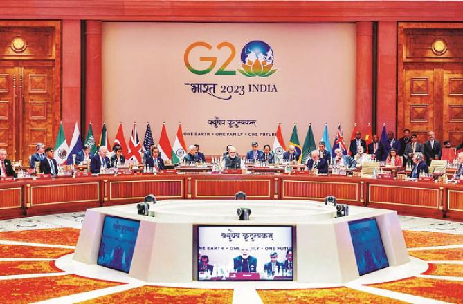 Regarding the G20, the Modi government is patting itself on the back, but even today it is not able to tell how it benefited the country. Photo: INN