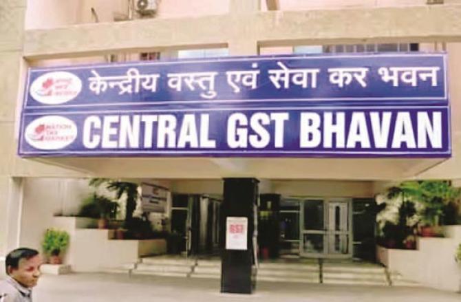 Central GST Bhavan.Photo. INN