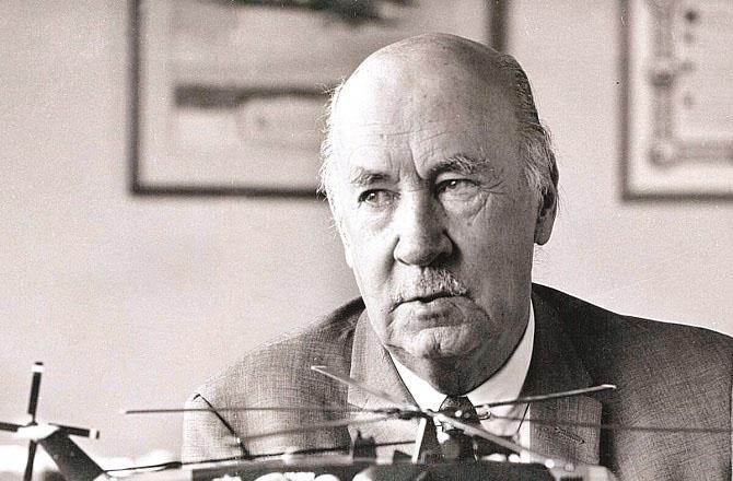Igor Sikorsky retired in 1957 as the engineering manager of his company. Photo: INN