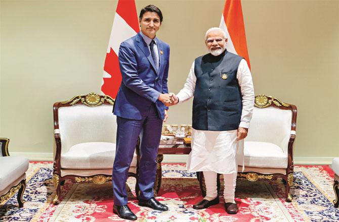 Prime Minister Modi and his Canadian counterpart Justin Trudeau met recently