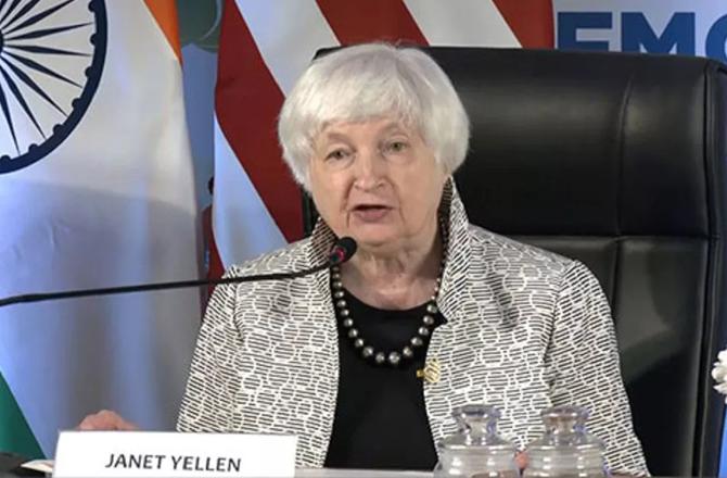 US Treasury Secretary Janet L. Yellen. Photo: INN