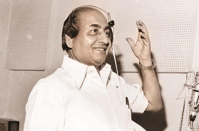 The songs that Muhammad Rafi has sung for Marathi films are also memorable. Photo: INN
