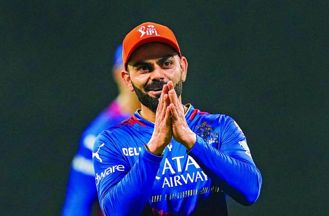 Virat Kohli. Photo:PTI