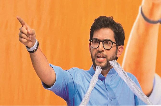 Shiv Sena (Uddhav) Member of Parliament Aditya Thackeray. Photo: INN