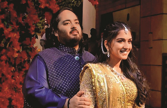 Anant Ambani And Radhika Merchant. Photo: INN