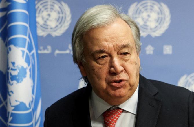 UN Secretary General Antonio Guterres. Photo: X